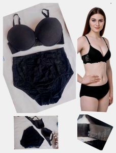 Elegant Black Bra & Panty Set