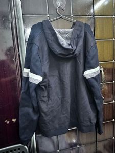 Men's Navy Hoodie Jacket