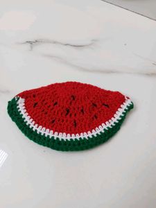 Cute Crochet Watermelon Pouch