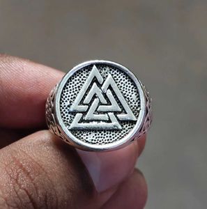 Stainless Steel Viking Ring for Men With Box