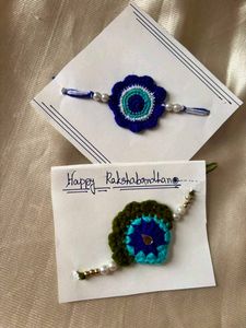 Handmade Rakhi combo 🧿🦚