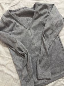 y2k grey full sleeve top🗡️