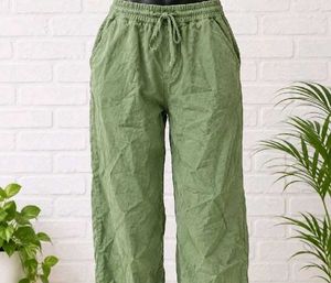 Light Green Wide Leg Pants