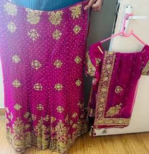 Heavy Lehenga In New Condition