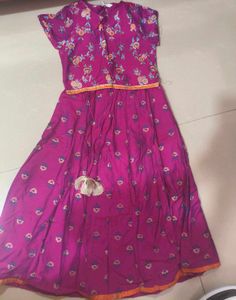 Beautiful Pink Floral Lehenga Set