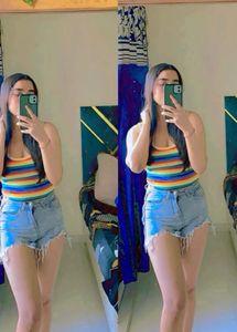 Rainbow Striped Tank Top