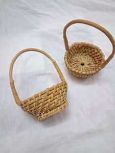 Woven Mini Baskets (Set of 2)