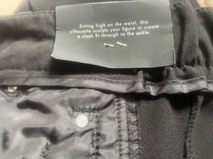 Black Trousers By NEXT,elasticated 30 Inches Waist