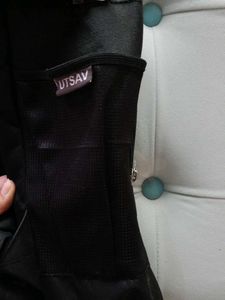 Allen Black &amp; Neon Green Backpack