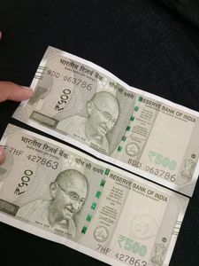 786 Lucky Number 500rs Note Set Of 2🔥