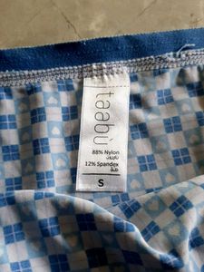 Comfy Blue Diamond Print Panties