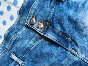 Stylish Blue Denim Shorts