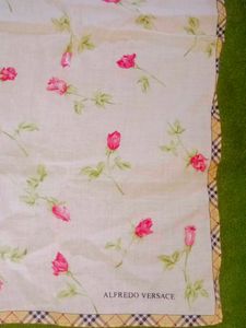 Alfredo Versace Floral bandana/handerchief