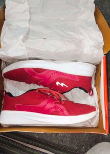 Campus Men’s Red Mesh Running &amp; Walking Shoes