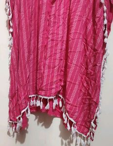 Rose Color Kaftan For Girl Or Women