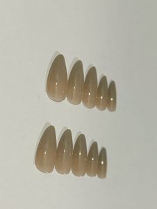 Elegant Almond Press-On Nails