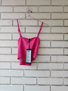 Co ord set -Bright Pink Wide Leg Trousers