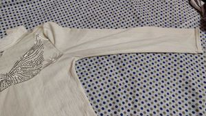 Elegant Embellished Long Sleeve Top