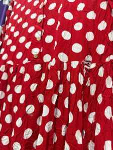 Red Polka Dot dress