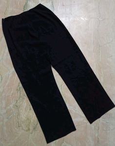 Premium Carlisle Black Crepe Georgette Trousers