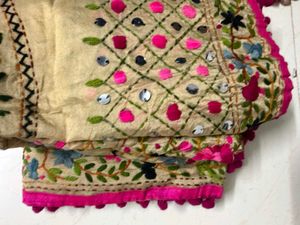 navratri handwork dupatta