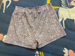 Starry Lavender Shorts