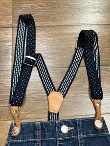 GUESS Denim Short Overalls