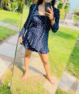 Polka Dot Wrap Dress
