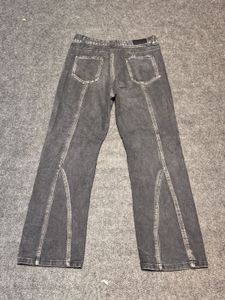 XJn Jeans Girls Y2K Panelled Denim - Acid Wash
