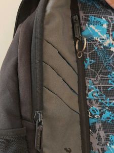 Stylish Blue & Black backpack