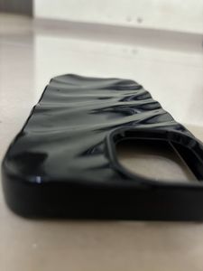 Iph 15 Elegant Black Back Case