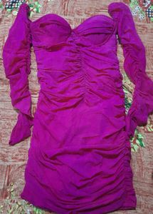 Hot Pink Bodycon Dress