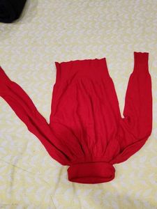 Red Turtleneck Sweater