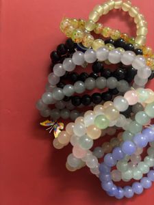 Set of Beaded Bracelets