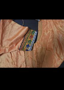 Embroidered Peacock Saree