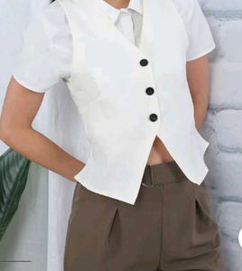 Stylish V-Neck Sleeveless Vest