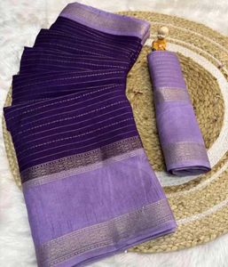Elegant Purple & Lavender Saree