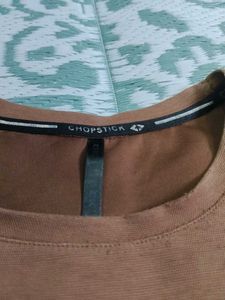 Chopstick 5XL Dark Brown Crewneck Sweatshirt