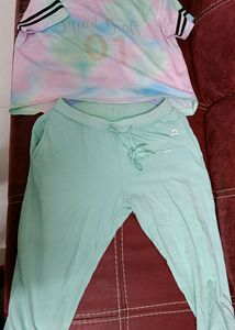 Pantaloons T-shirt And Bottom Set