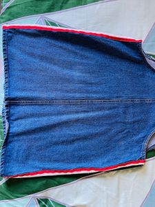 Denim Overall Dress
