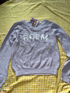 Lavender Waffle Knit Sweater
