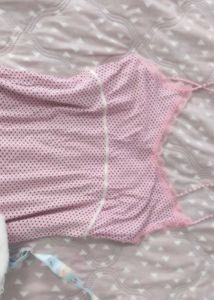 PINK POLKA DOT CAMI TOP💓