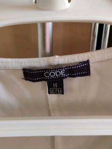 Elegant White Top - Code Brand