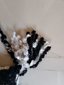 Chic Checkered Fluffy Sling Bag
