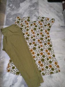 Floral Kurta and Pant Set