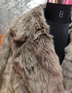 size S to L Chic Faux Fur Winter Coat