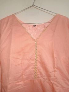 Peach Women's Gown