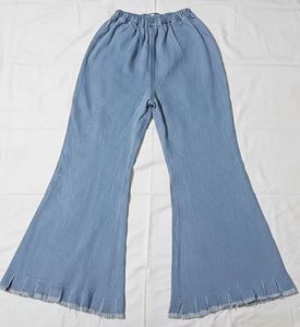 Pearl Embellished Flare Jeans