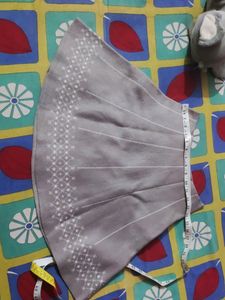 Embroidered A-Line Skirt