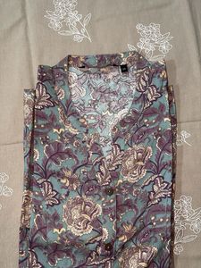 Floral Print A Line kurta